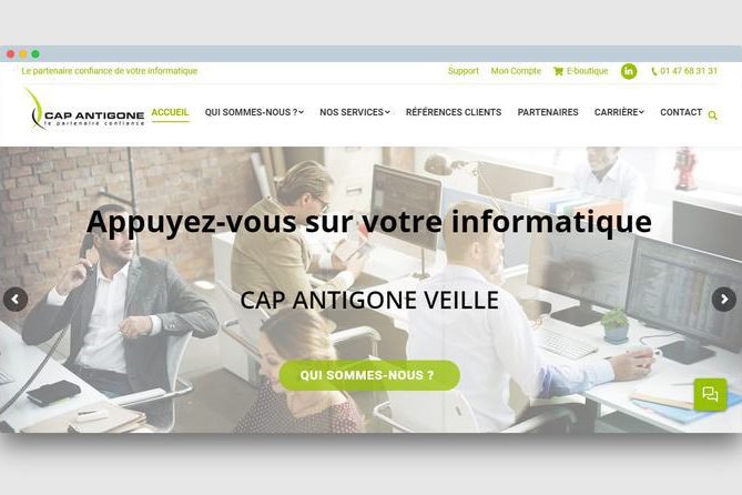 cap antigone site web